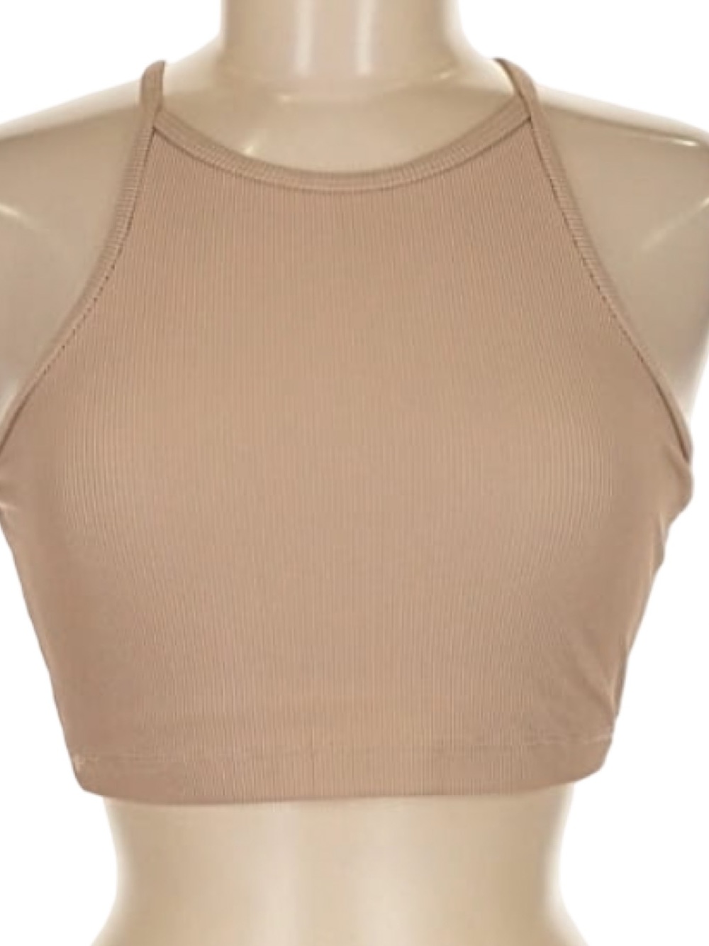 Beach Riot Anna Ribbed Tank Bra Top M - Picture 3 of 9